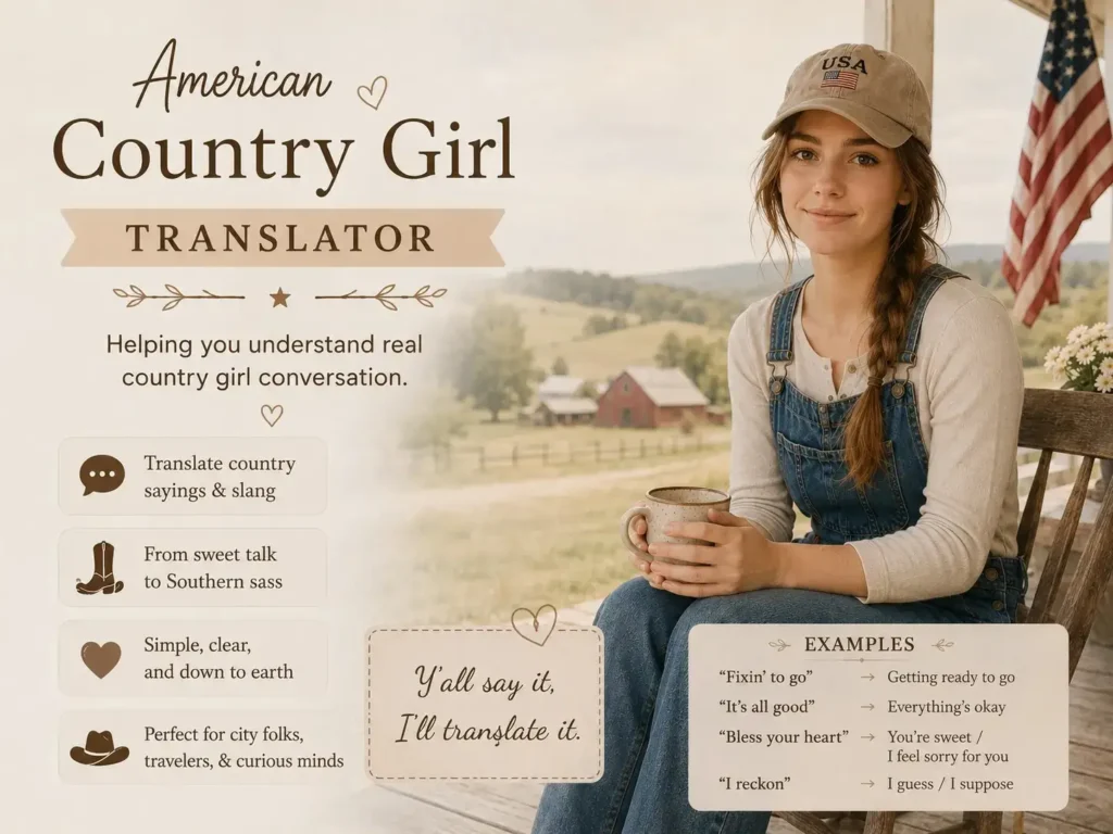 country girl translator