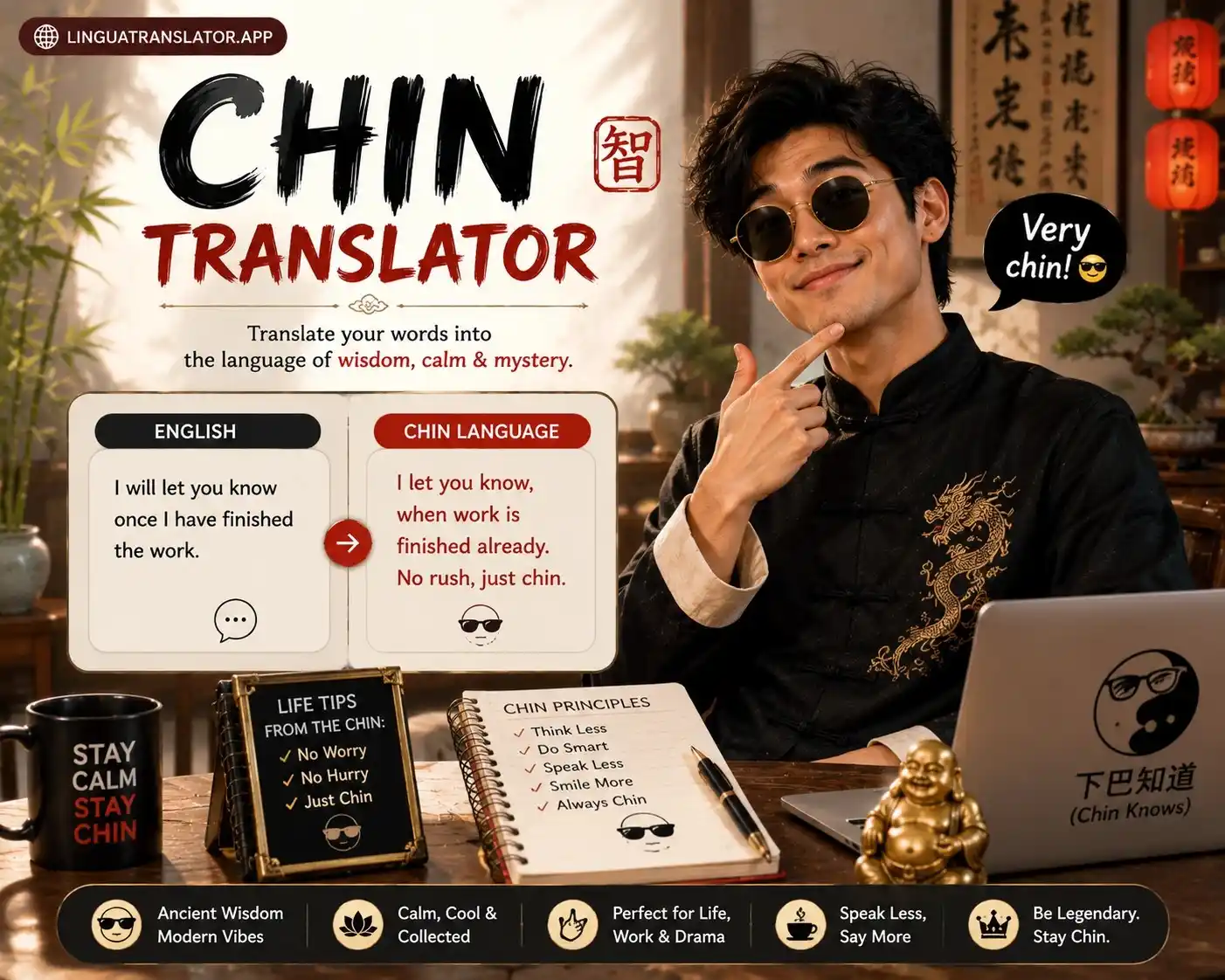 chin translator